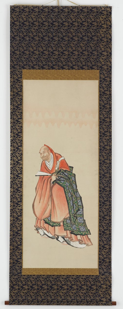 Seis Imortais da Poesia: Sojo Henjo, período Edo, ca. 1806-1808. de Katsushika Hokusai