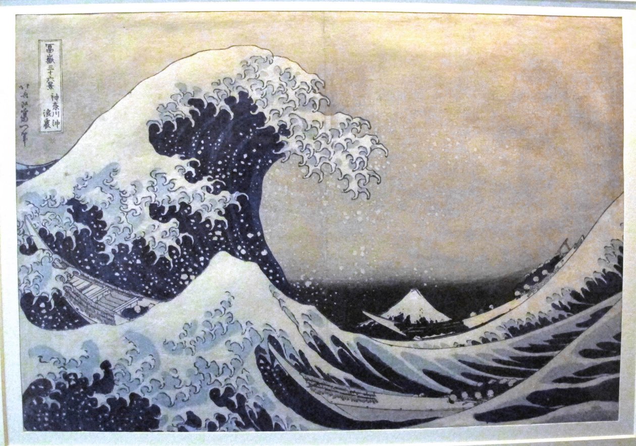 A Grande Onda ao largo de Kanagawa de Katsushika Hokusai