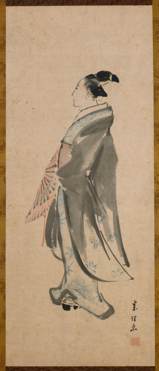 Jovem, período Edo, ca. 1795-1798. de Katsushika Hokusai