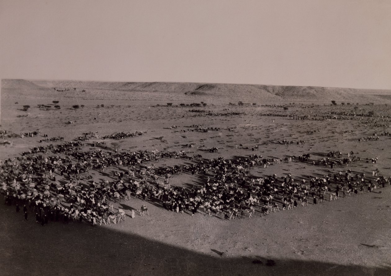 Avançar para Brak, Guerra Ítalo-Turca, Líbia século XX (foto a p/b) de Alec Hunter