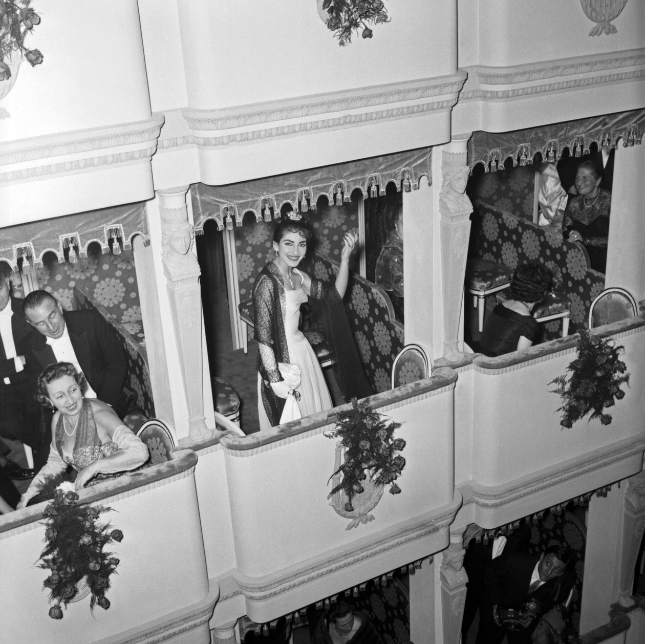Maria Callas no teatro Piccola Scala de Alec Hunter