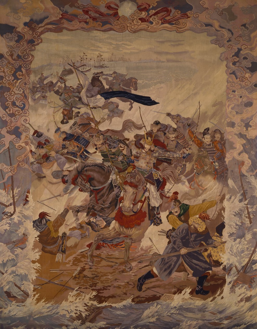A invasão mongol de Kawashima Jimbei Ii