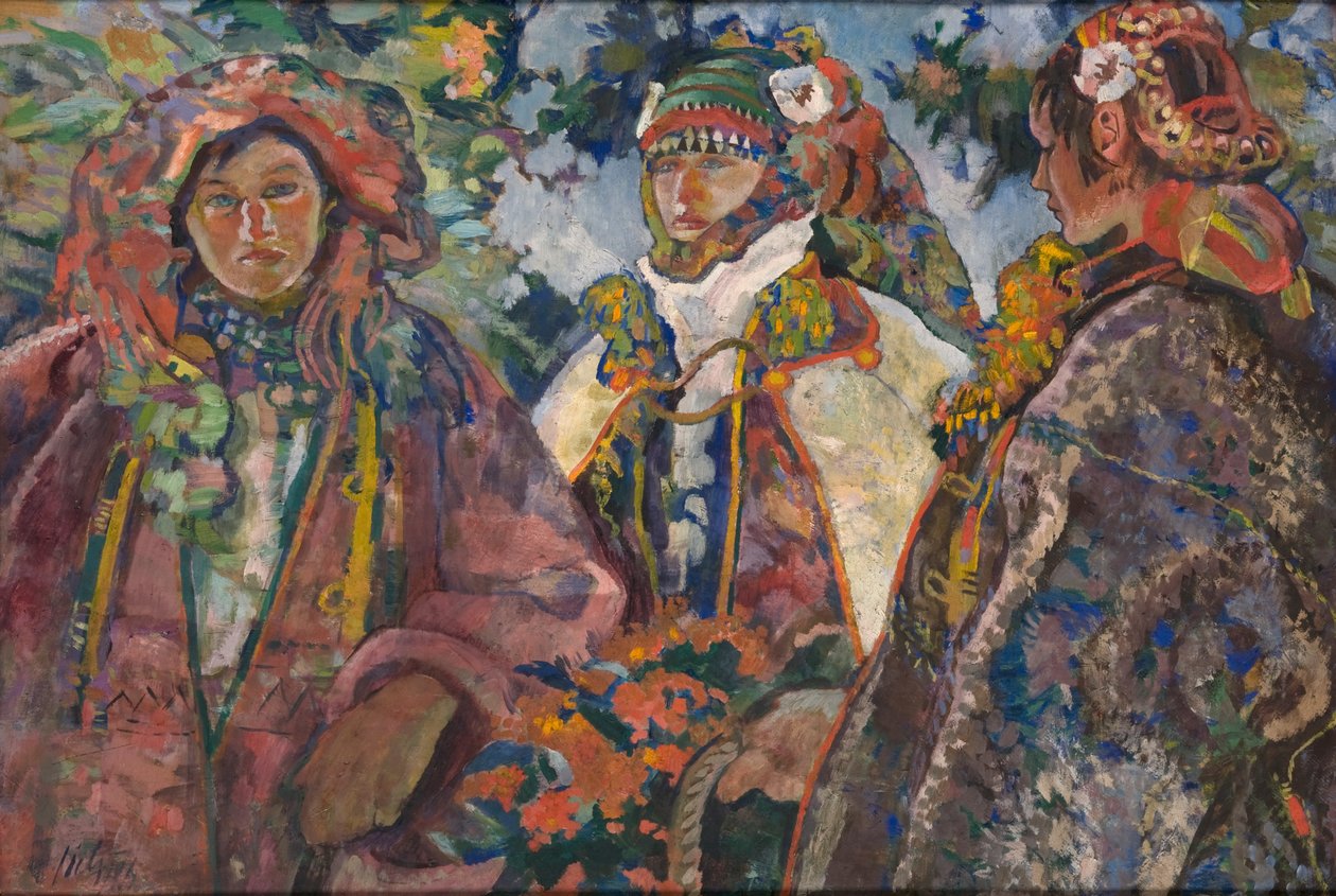Casamento Hutsul de Kazimierz Sichulski