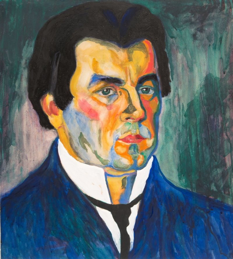 Auto-retrato de Kazimir Severinovich Malevich