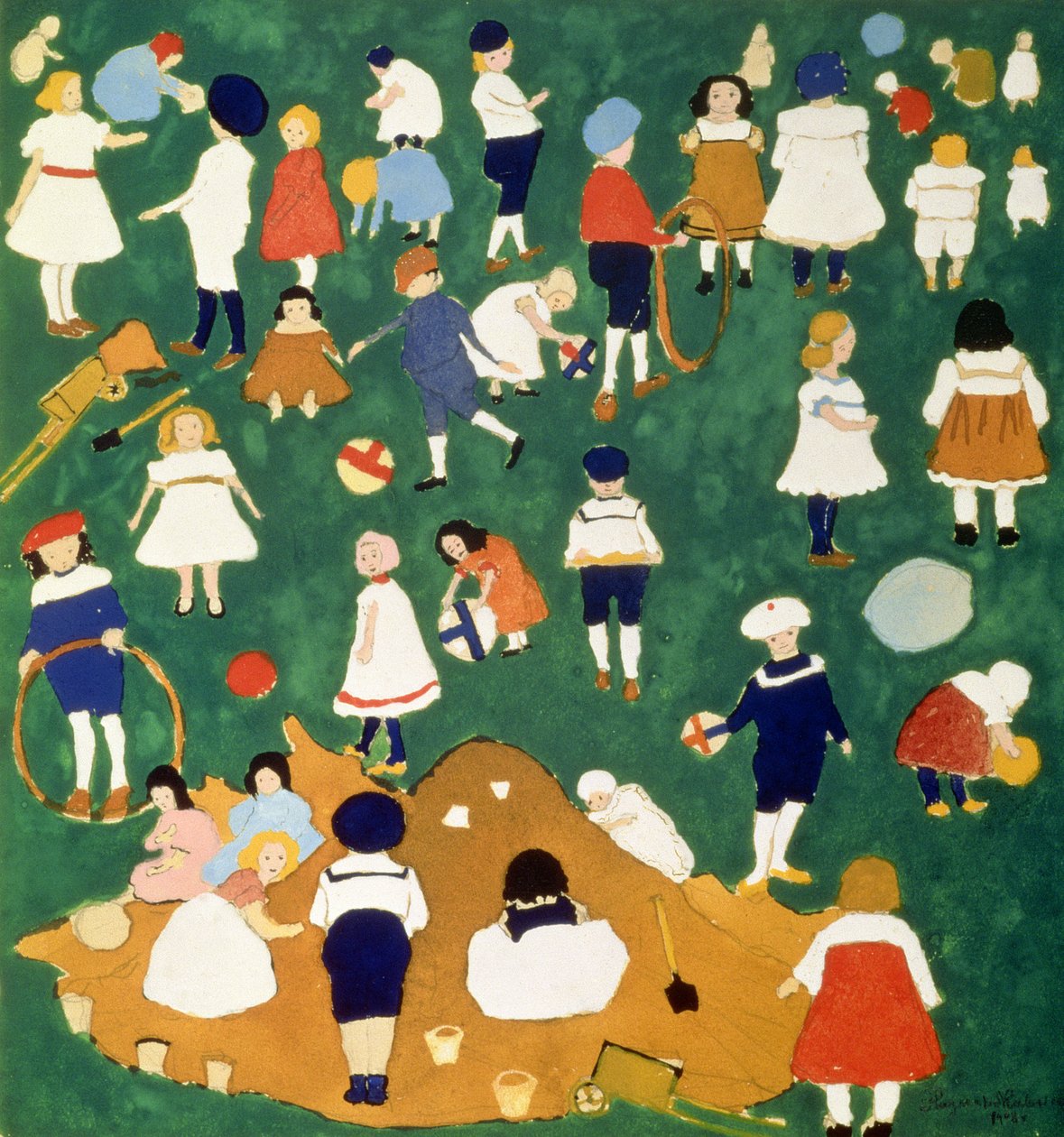 Crianças de 1908 de Kazimir Severinovich Malevich