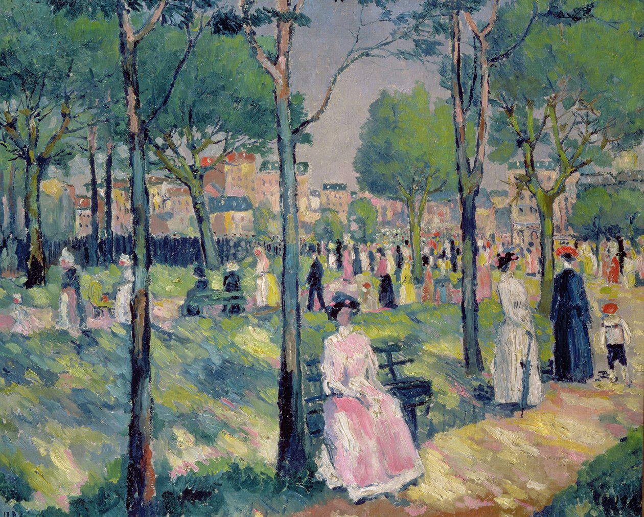 Na avenida, 1903 de Kazimir Severinovich Malevich