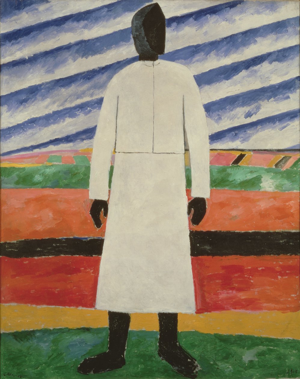 Camponesa, 1928-32 de Kazimir Severinovich Malevich