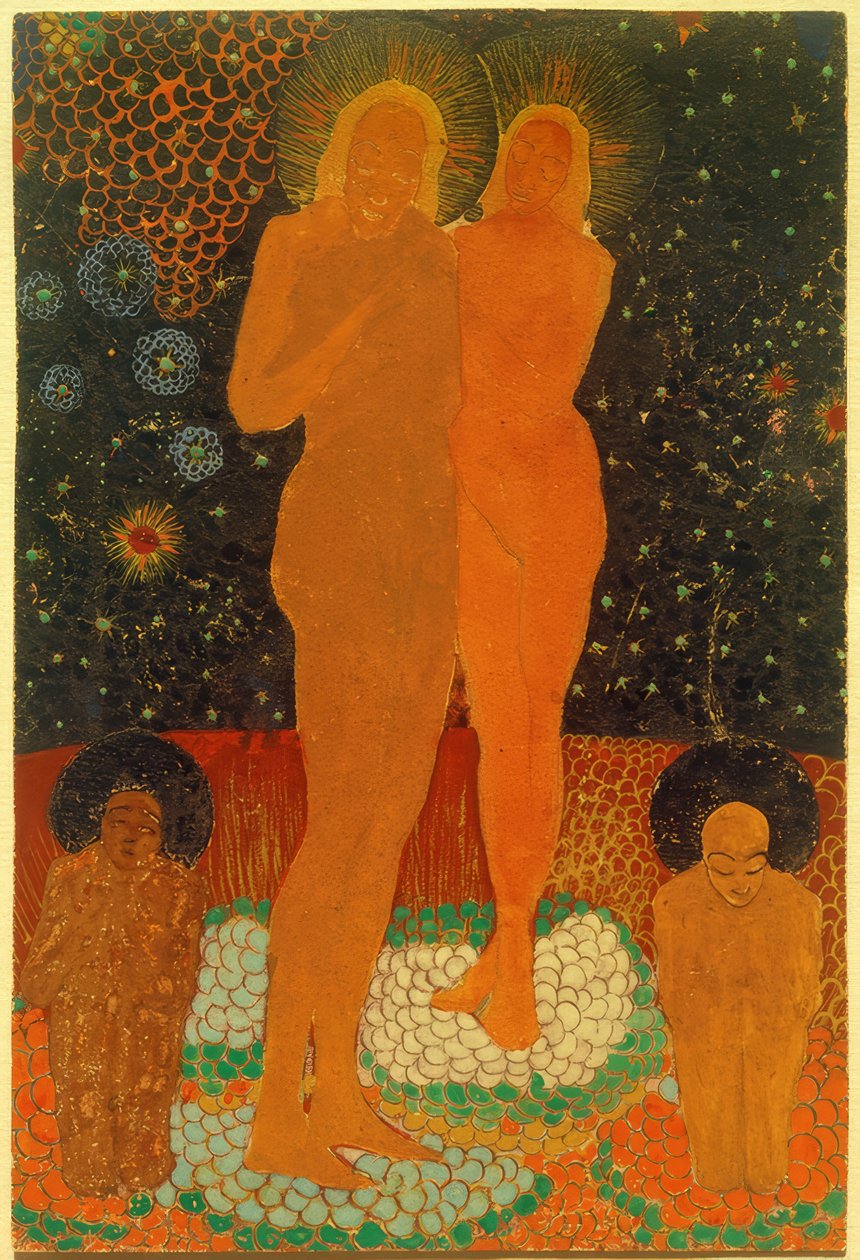 Adão e Eva de Kazimir Severinovich Malevich