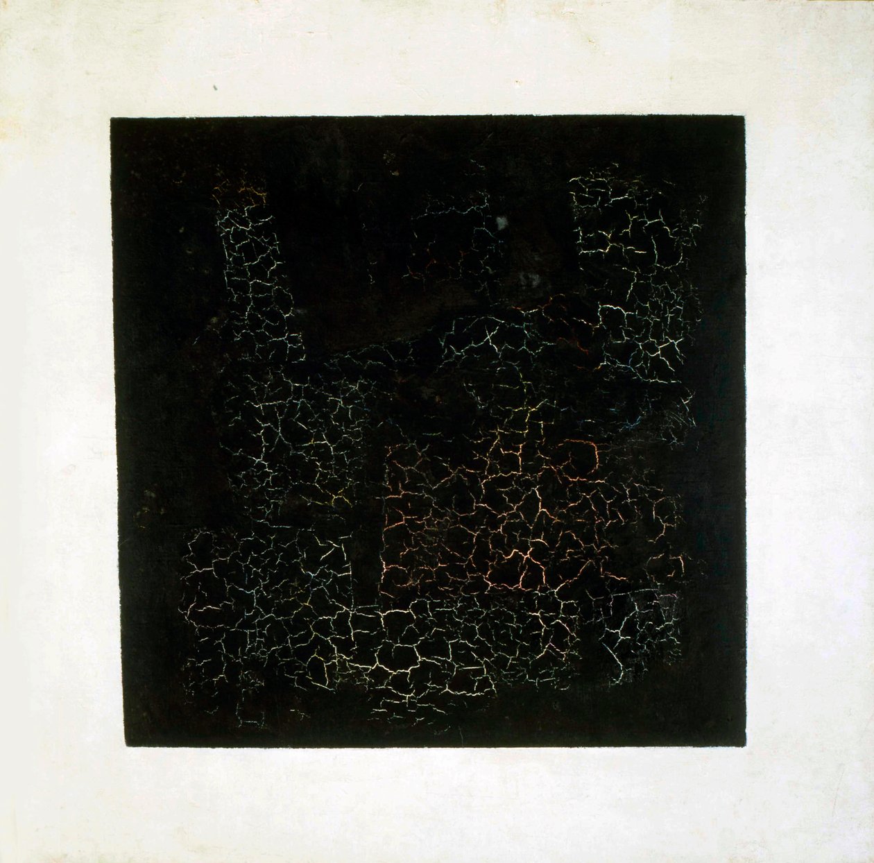 Quadrado preto, início dos anos 20. de Kazimir Severinovich Malevich