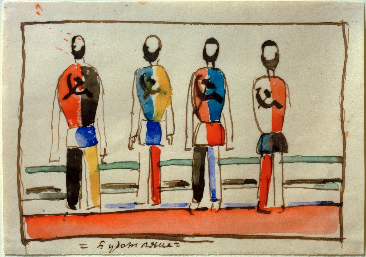 Budetijane (Futuro) de Kazimir Severinovich Malevich