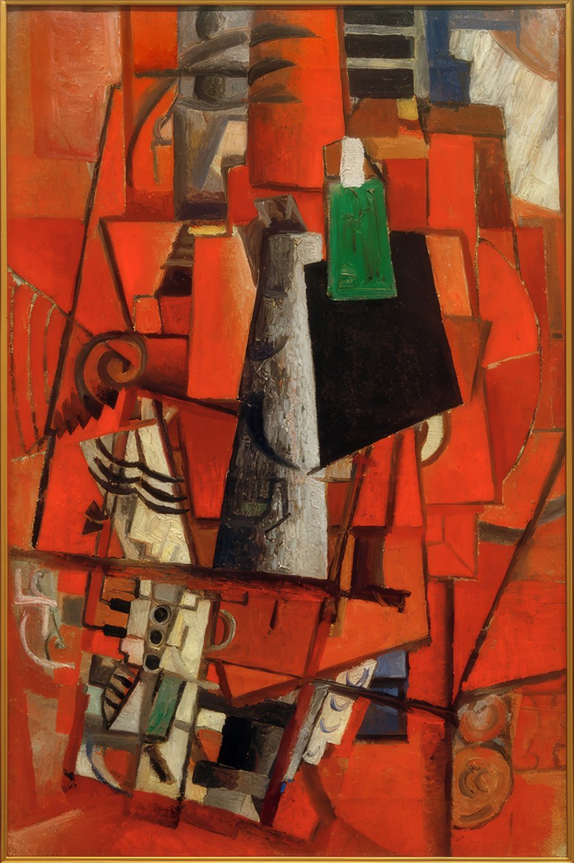 Senhora ao piano de Kazimir Severinovich Malevich
