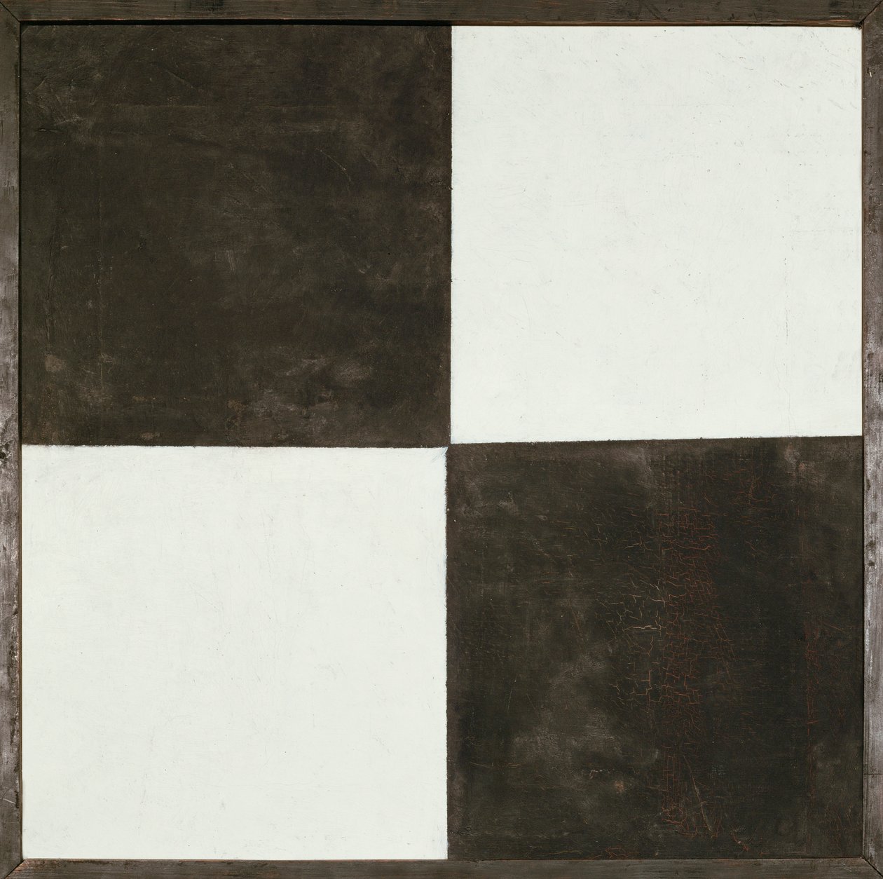 Quatro quadrados (óleo sobre tela) de Kazimir Severinovich Malevich