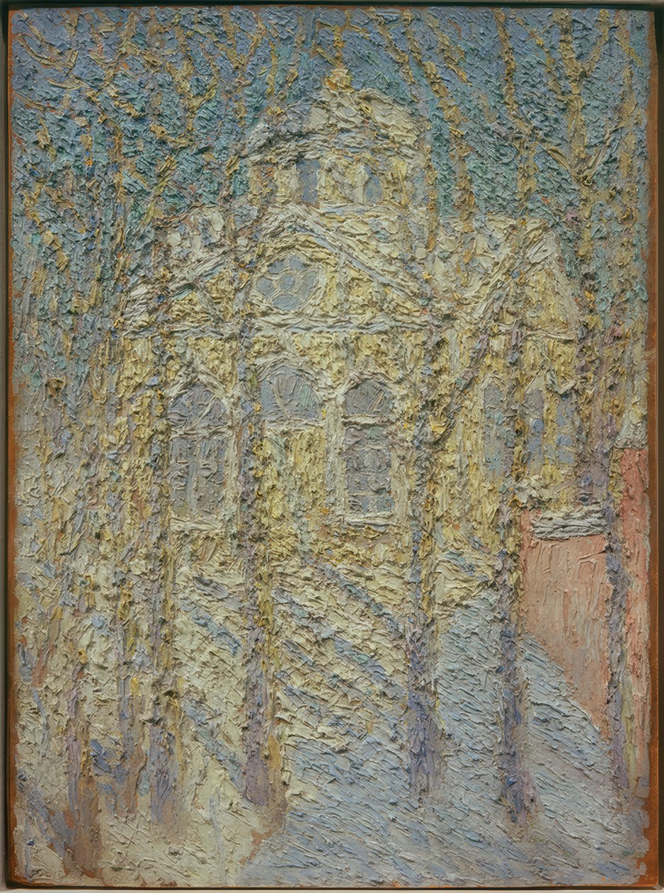 Igreja, por volta de 1906 de Kazimir Severinovich Malevich