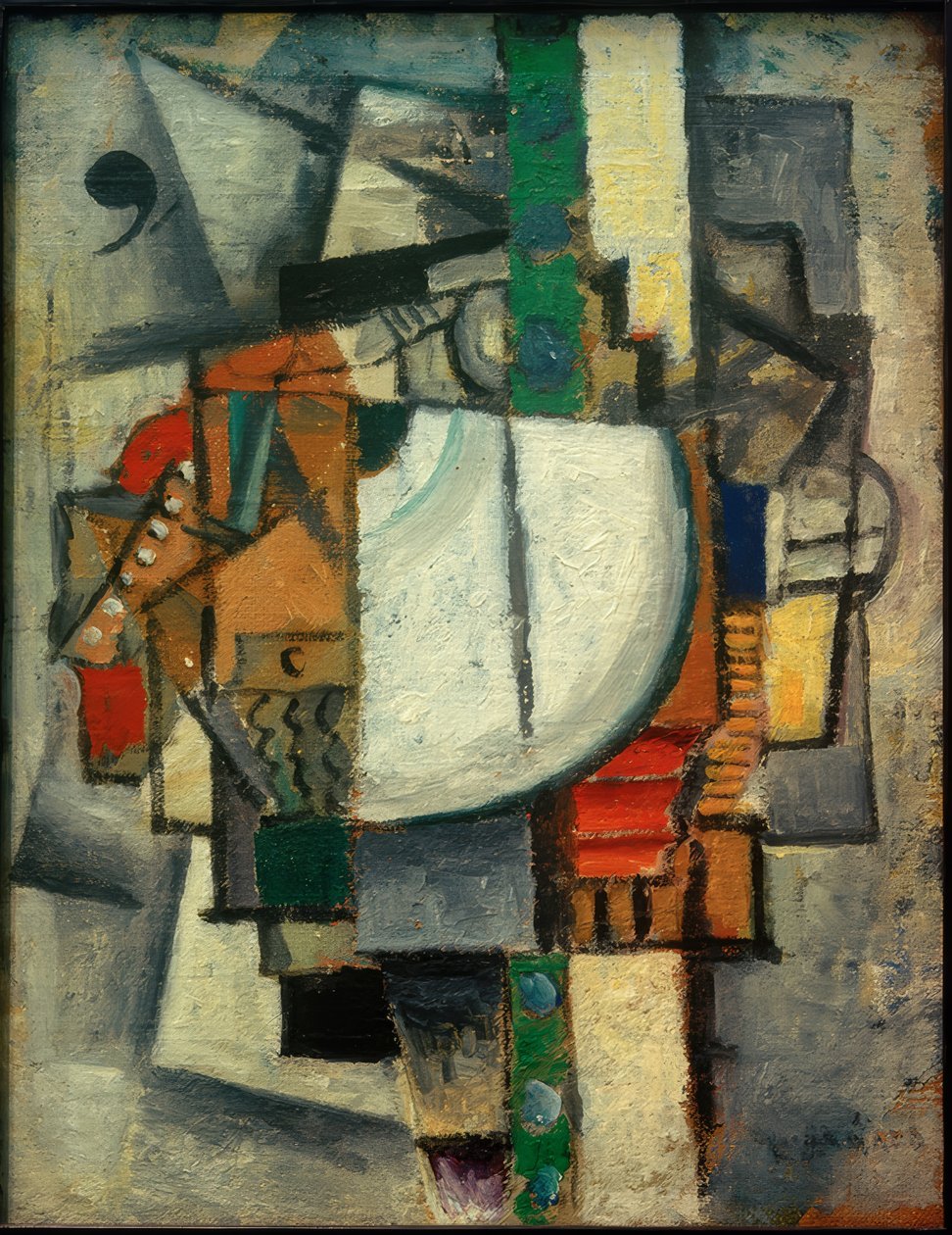 Composição com piano de Kazimir Severinovich Malevich