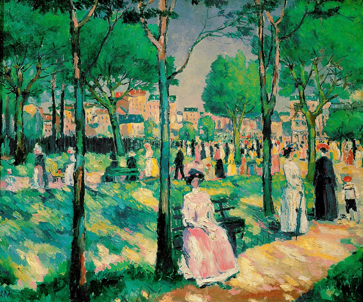 No Boulevard, 1903. de Kazimir Severinovich Malevich