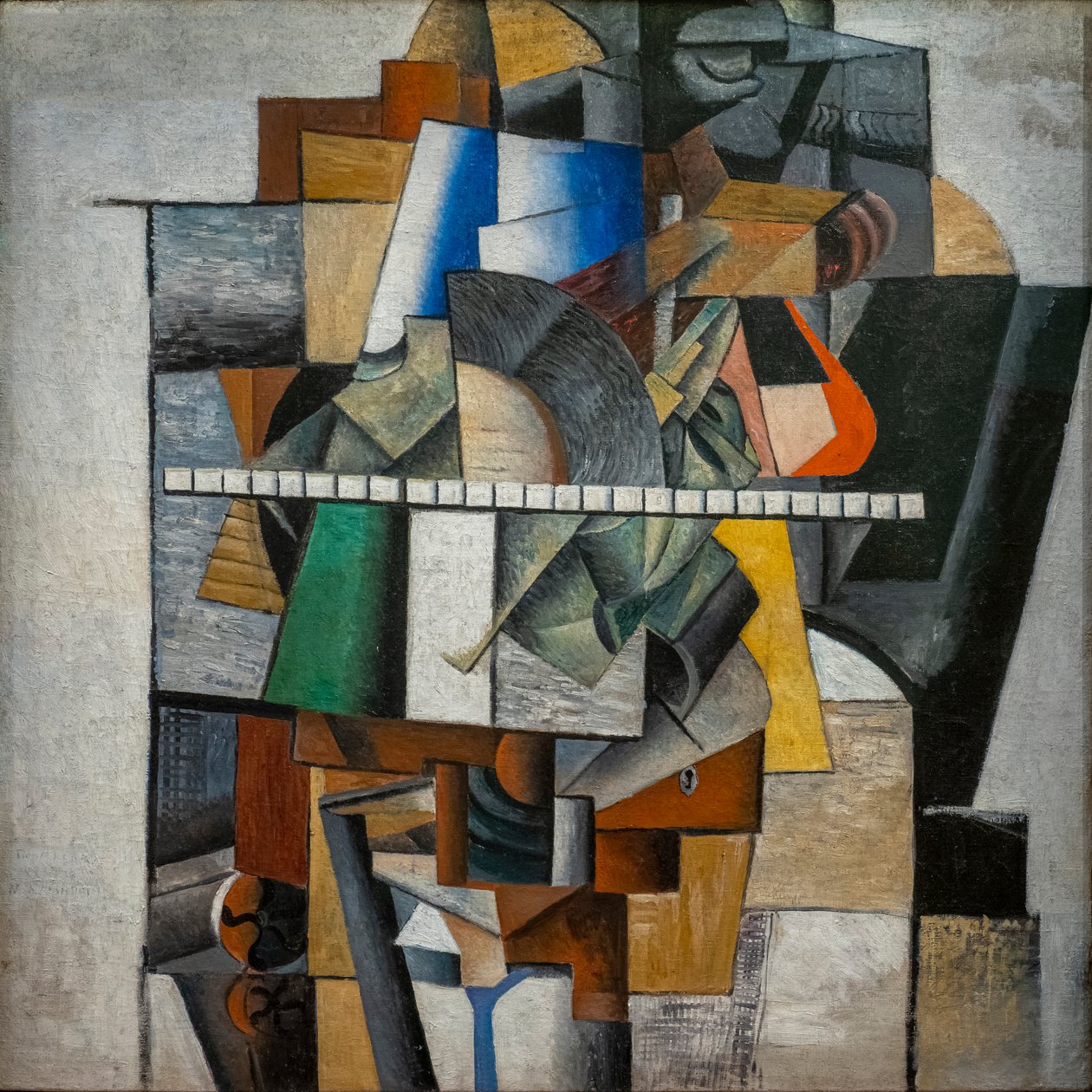 Retrato de Mikhail Matyushin de Kazimir Severinovich Malevich