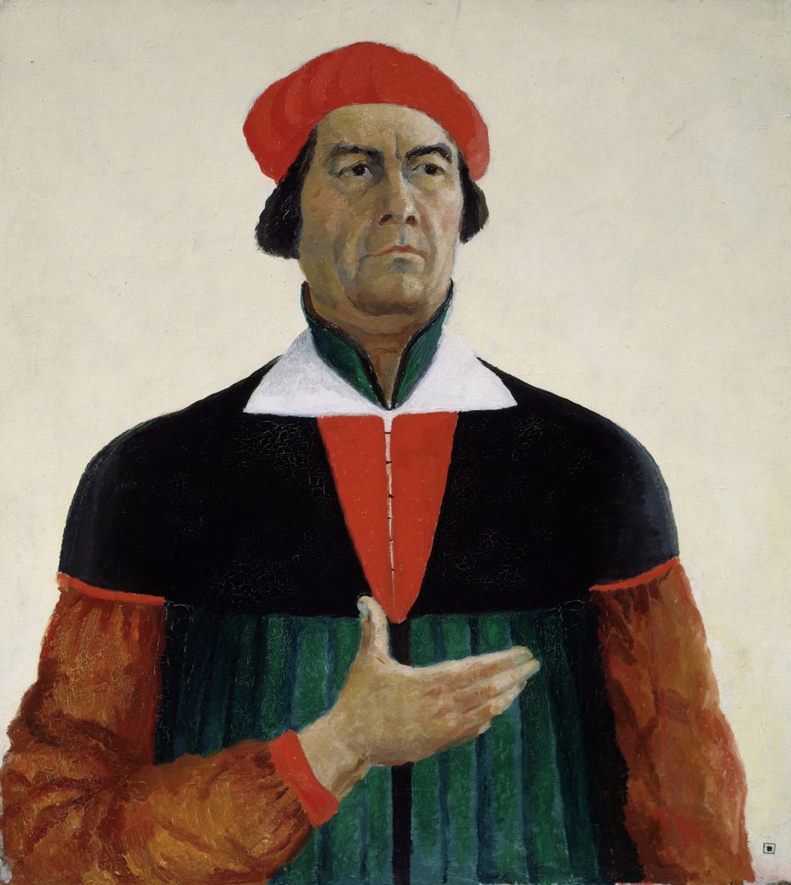 Auto-retrato, 1933 de Kazimir Severinovich Malevich