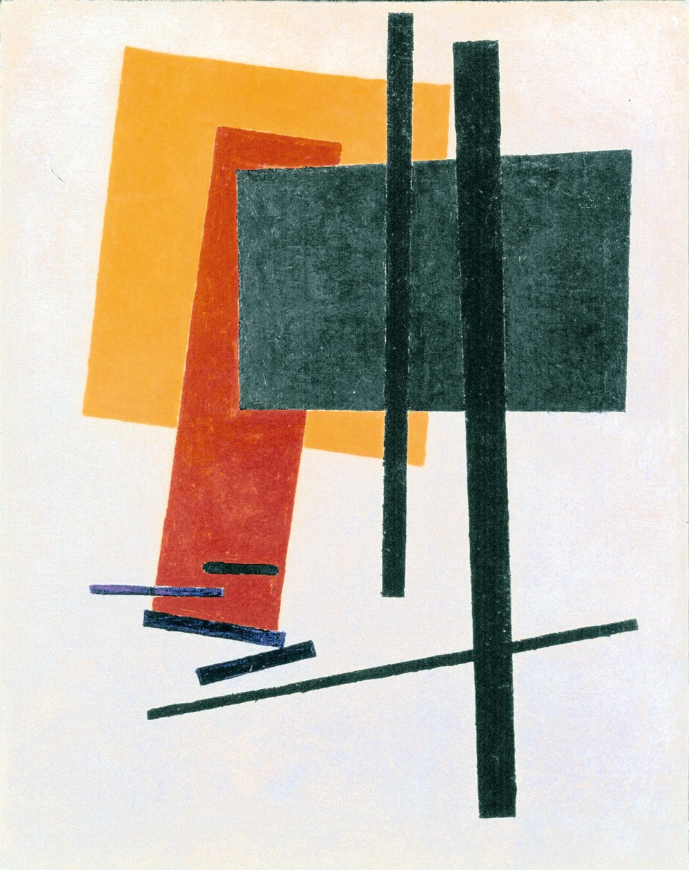Composição Suprematista de Kazimir Severinovich Malevich