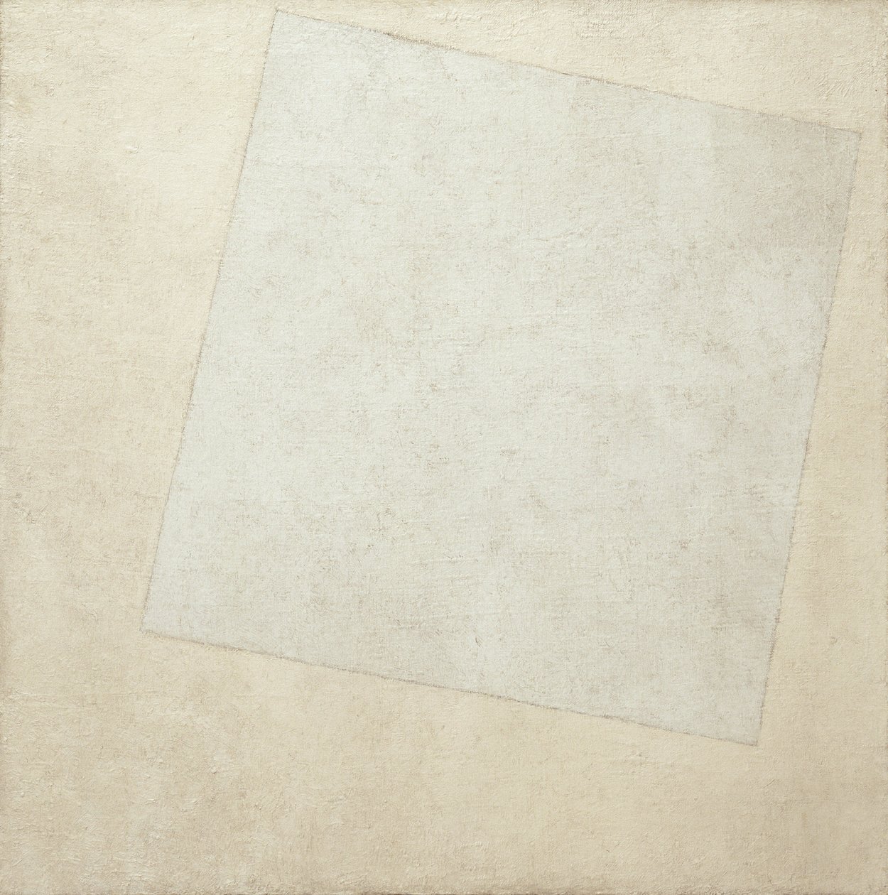 Composição Suprematista: Branco sobre Branco, 1918 de Kazimir Severinovich Malevich