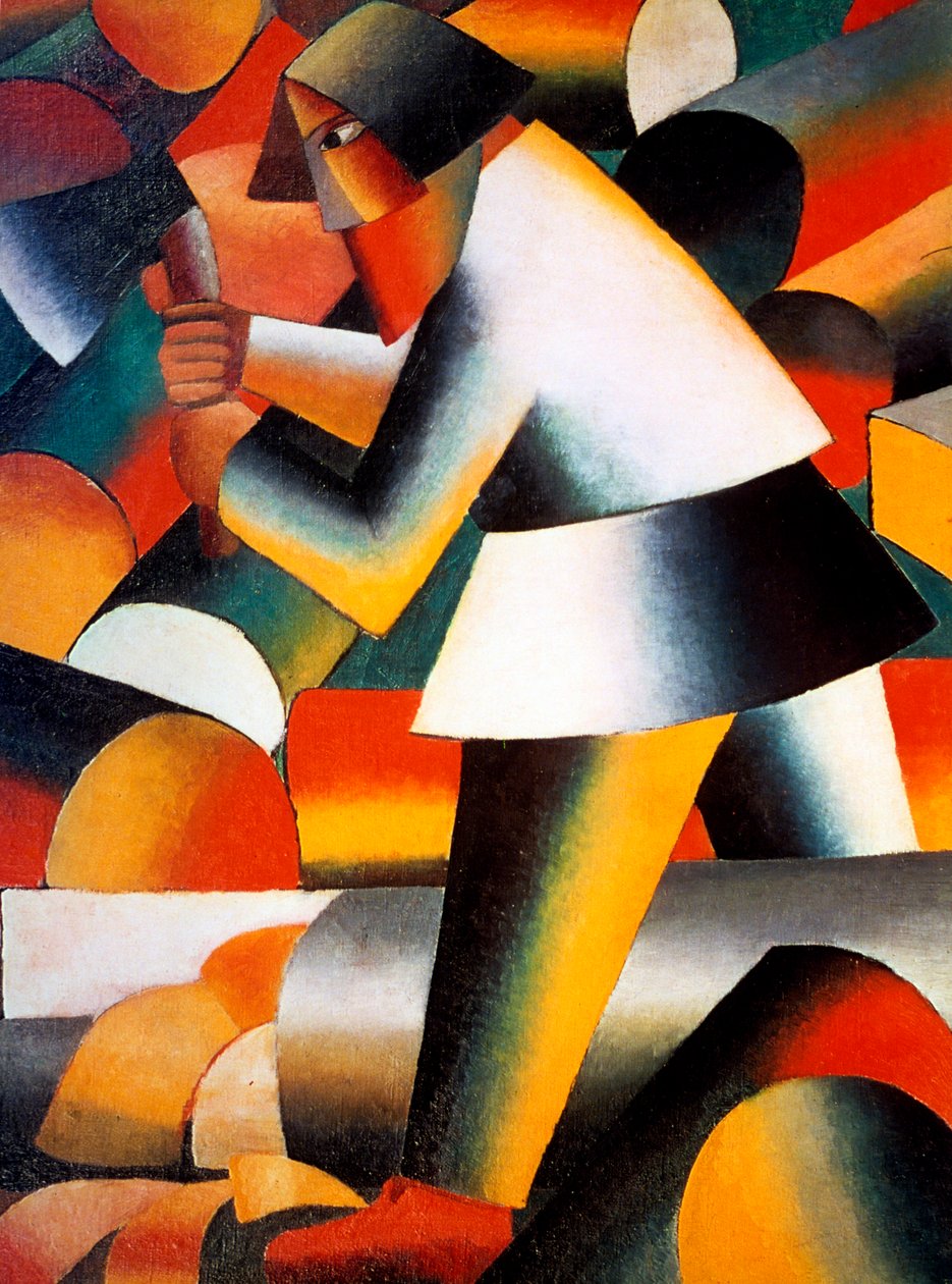 The Logger, 1912 de Kazimir Severinovich Malevich