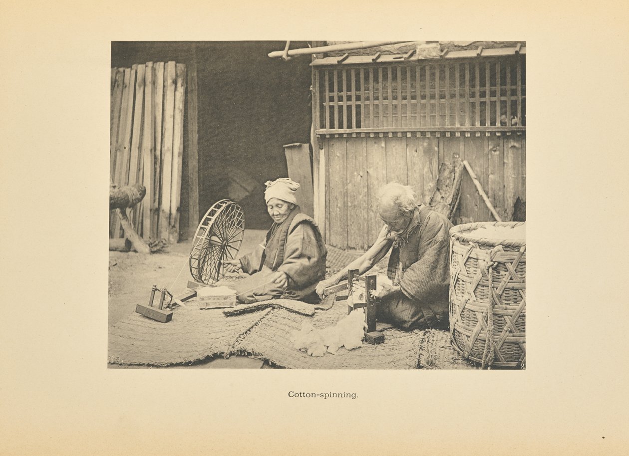 Fiação de algodão de Kazumasa Ogawa