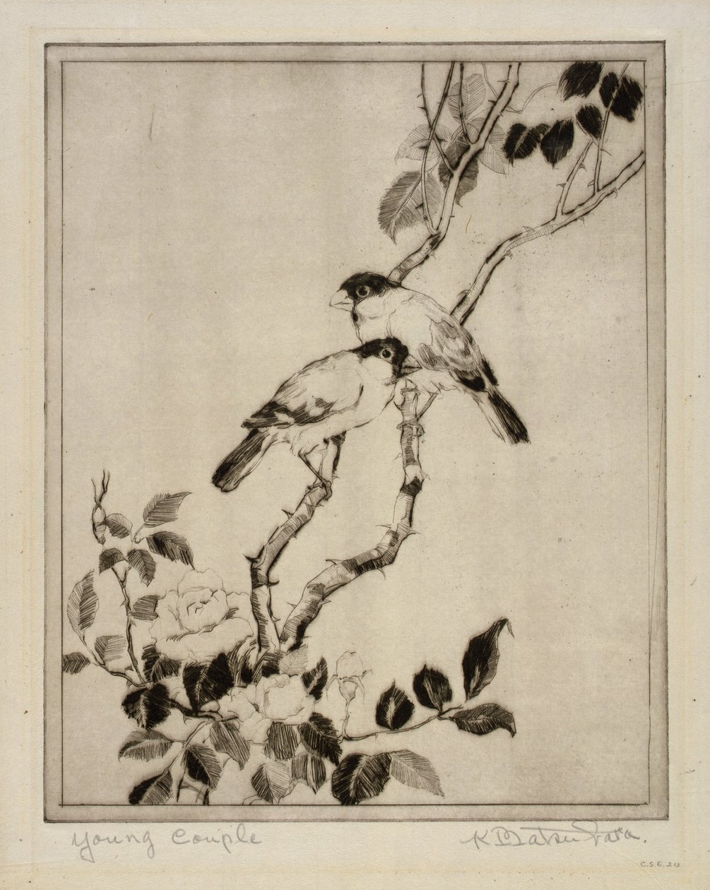 Casal jovem de Kazuo Matsubara