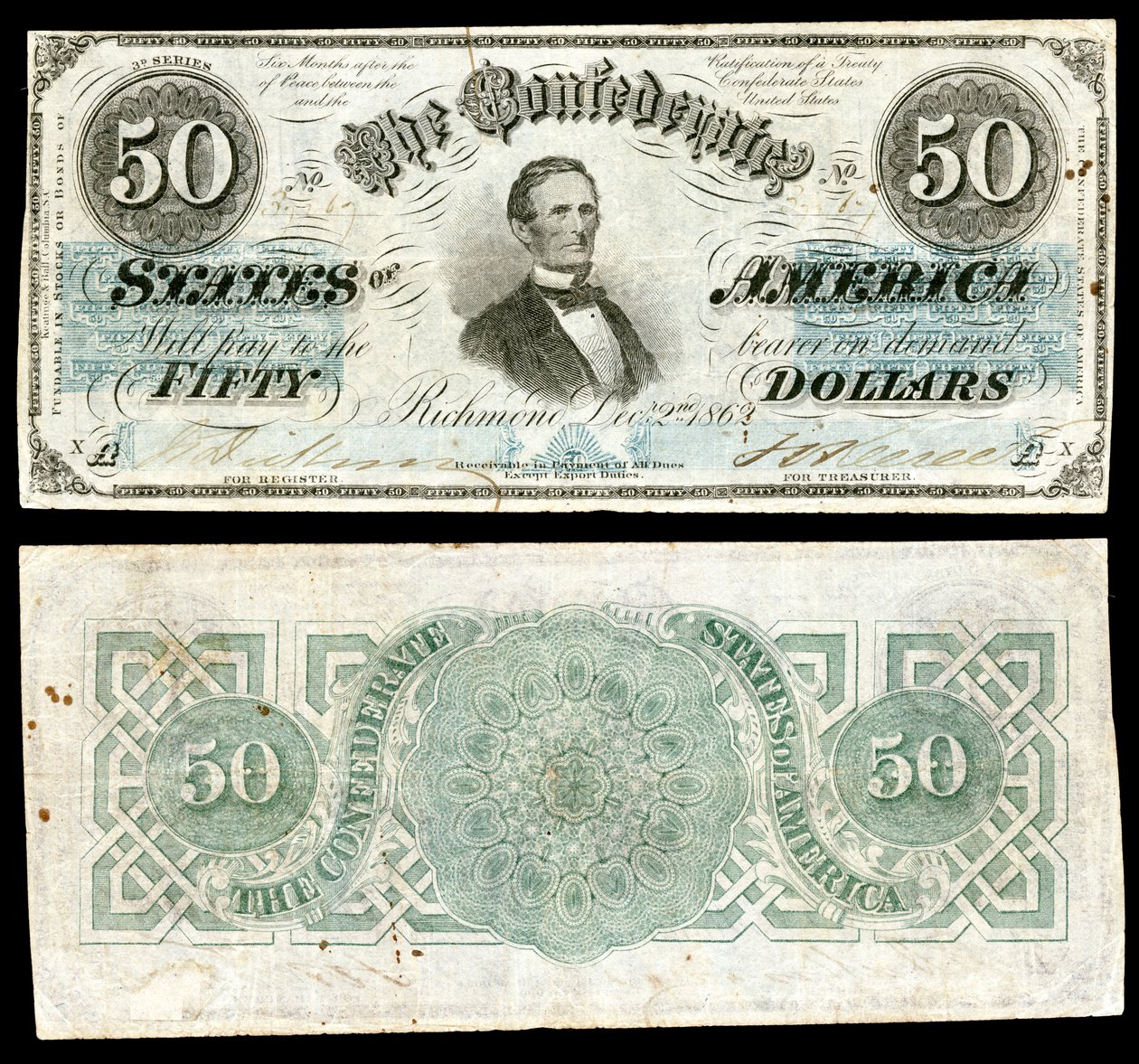 CSA-T50- $ 50-1862 de Keatinge and Ball