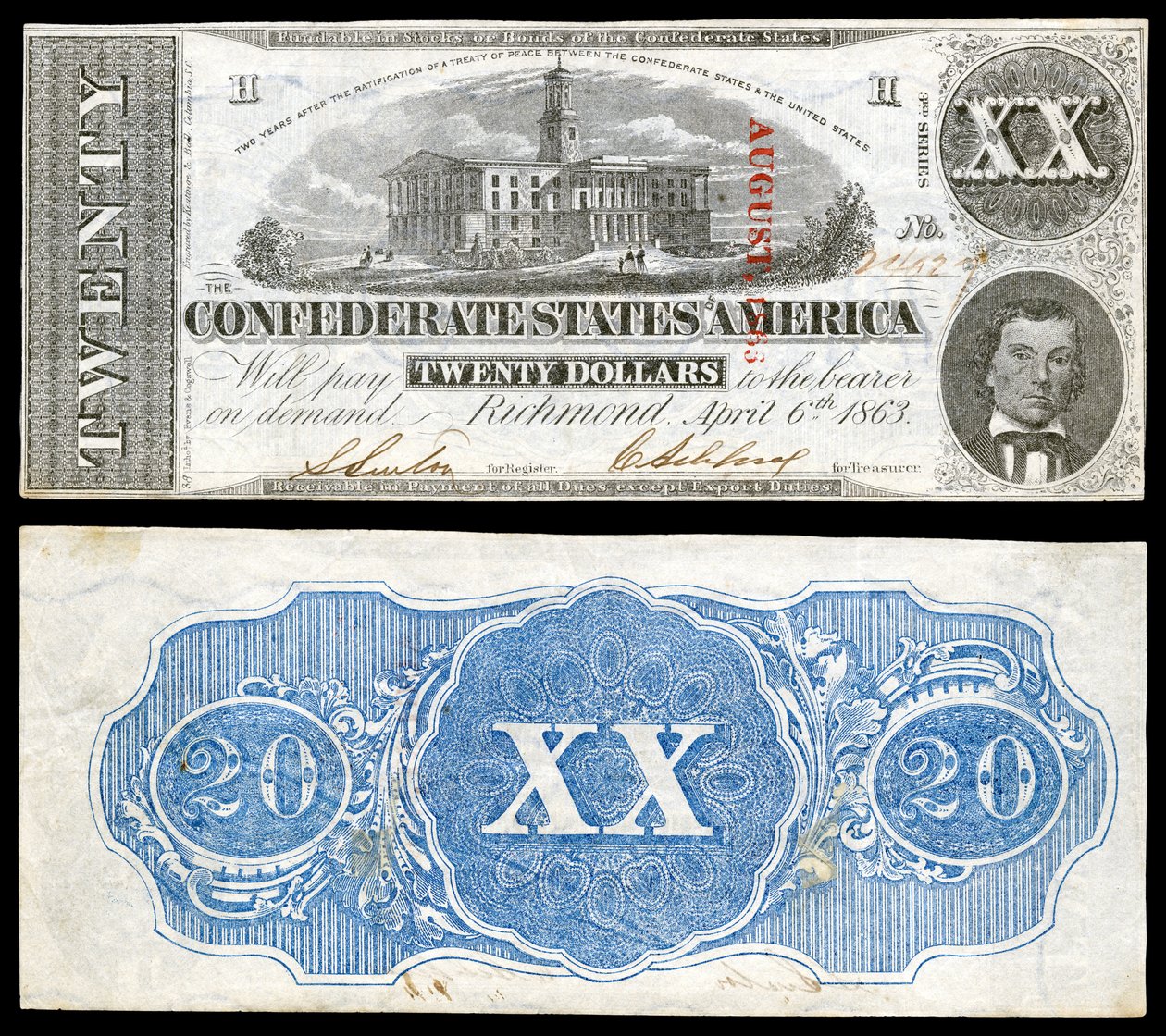 CSA-T58- $ 20-1863 de Keatinge and Ball