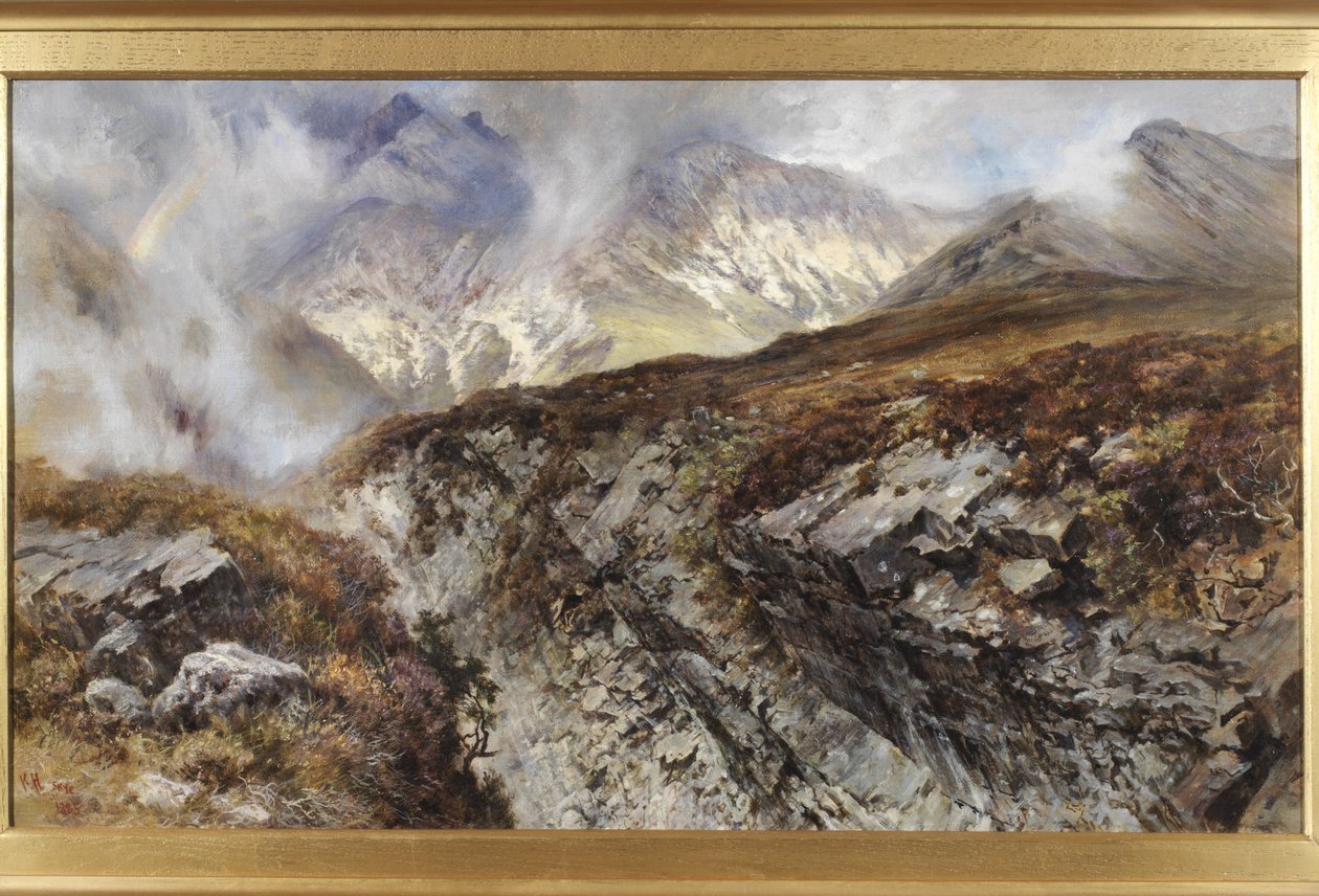 Sgurr nan Guillean, Ilha de Skye, 1885 de Keeley Halswelle
