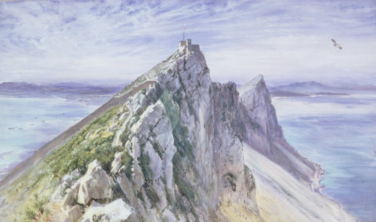 A rocha de gibraltar de Keeley Halswelle