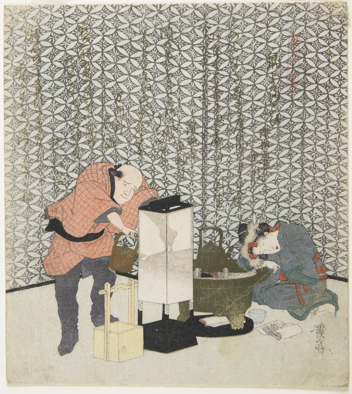 Ratos Felizes, 1828 de Keisai Eisen