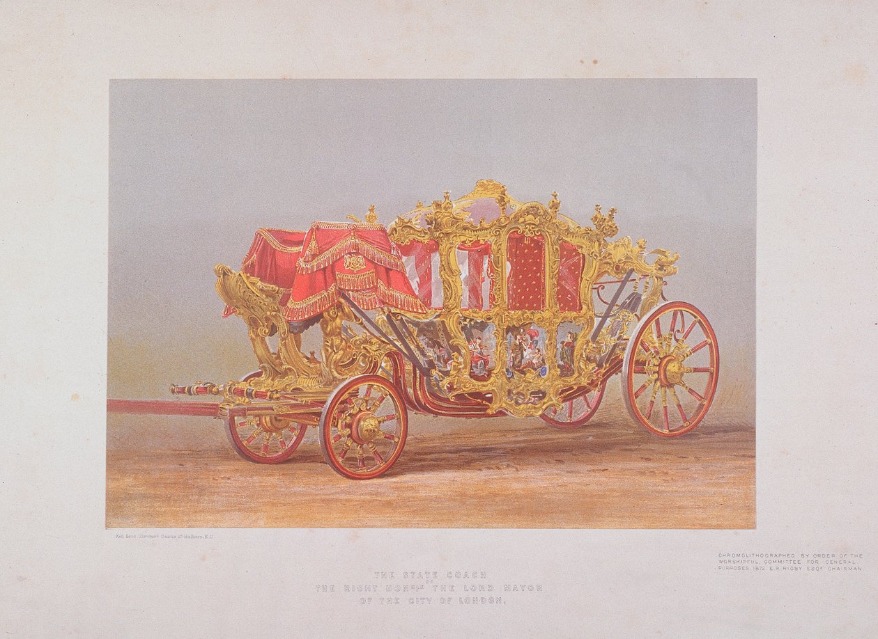 Treinador do Lorde Prefeito, 1872 de Kell Brothers