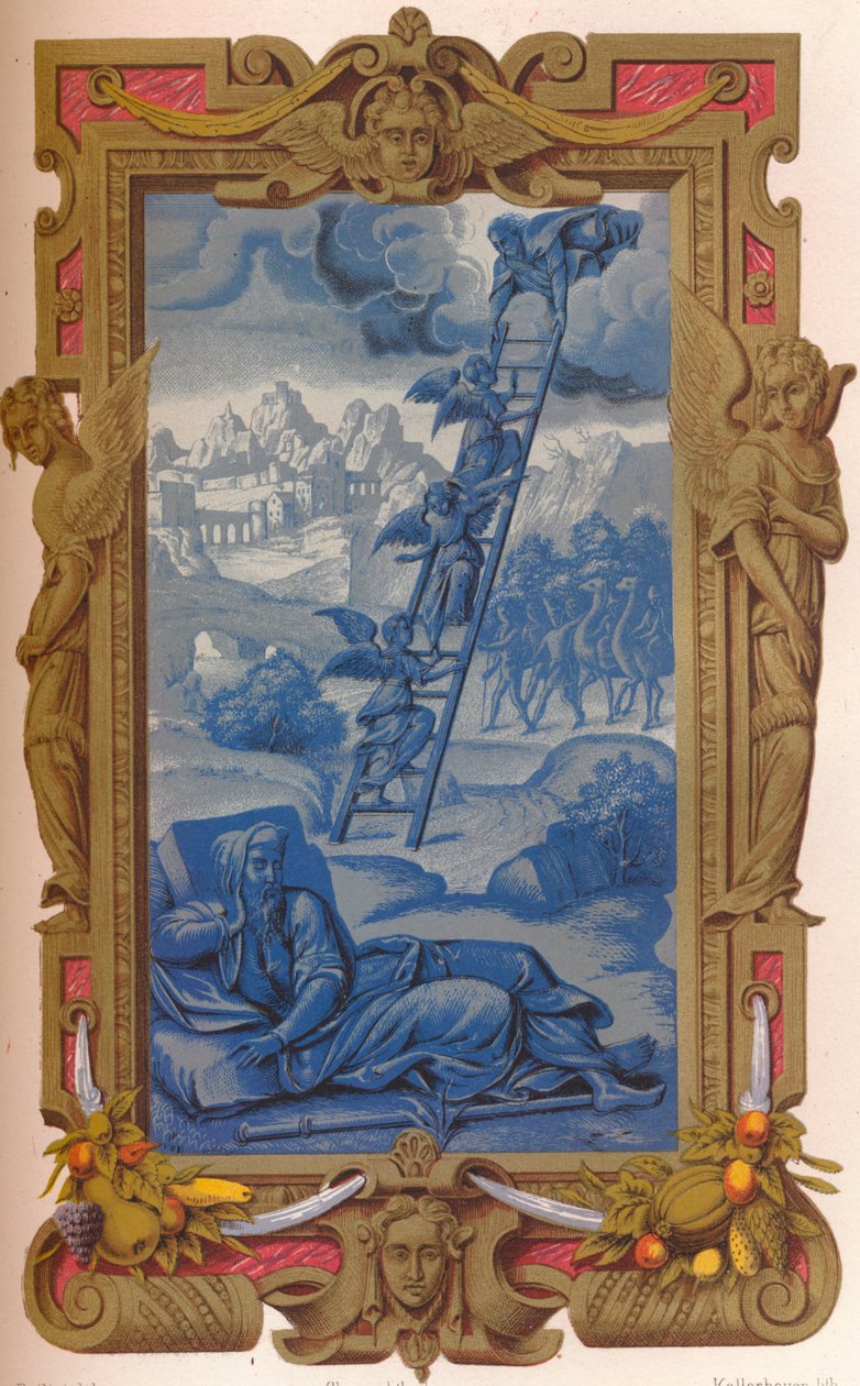 O sonho de Jacob, século XVI, 1849. de Kellerhoven