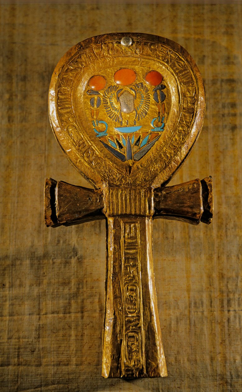 Caixa de espelho em forma de ankh, 2009 (foto) de Kenneth Garrett