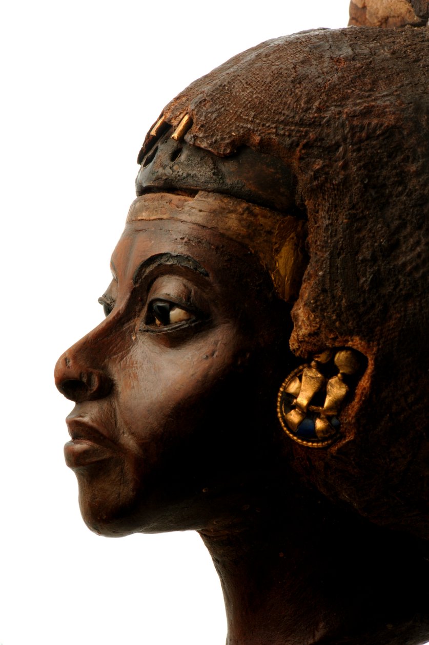 Museu de Berlim, Faraós da Núbia, figura de Tiye, mulher de Amenhotep III de Kenneth Garrett