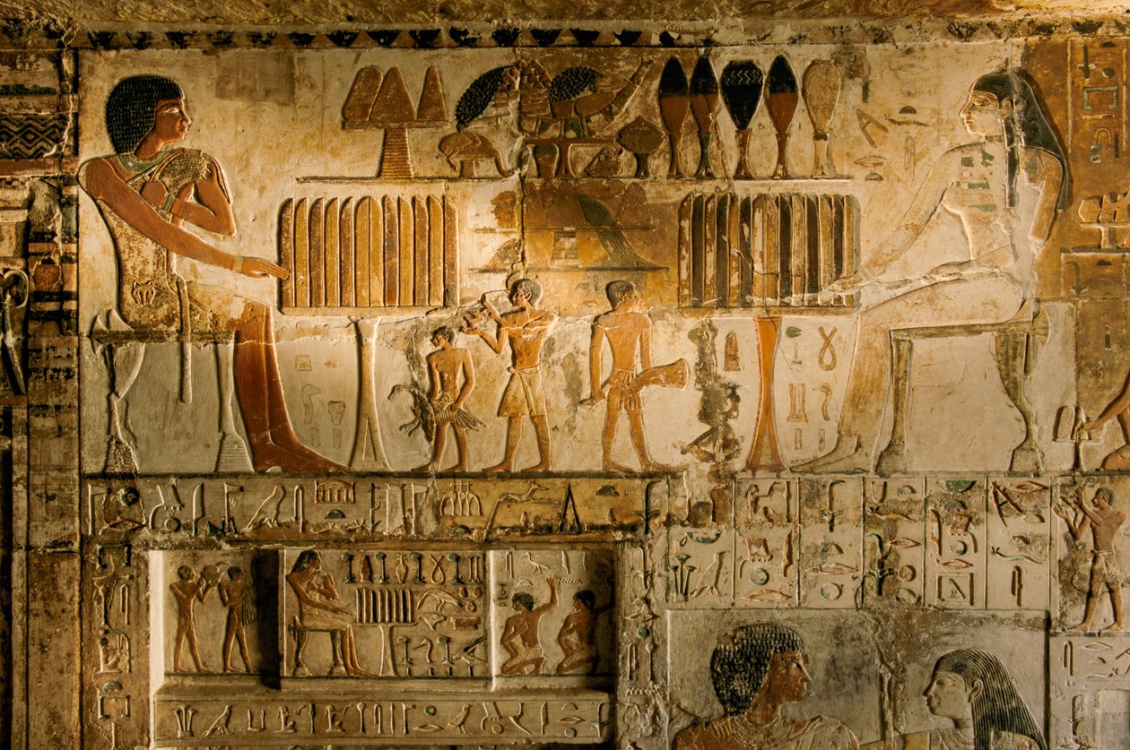 Egipto; Arqueologia; Antigo Reino; Saqqara; Múmia; Néfer; Túmulo, 5ª Dinastia de Kenneth Garrett