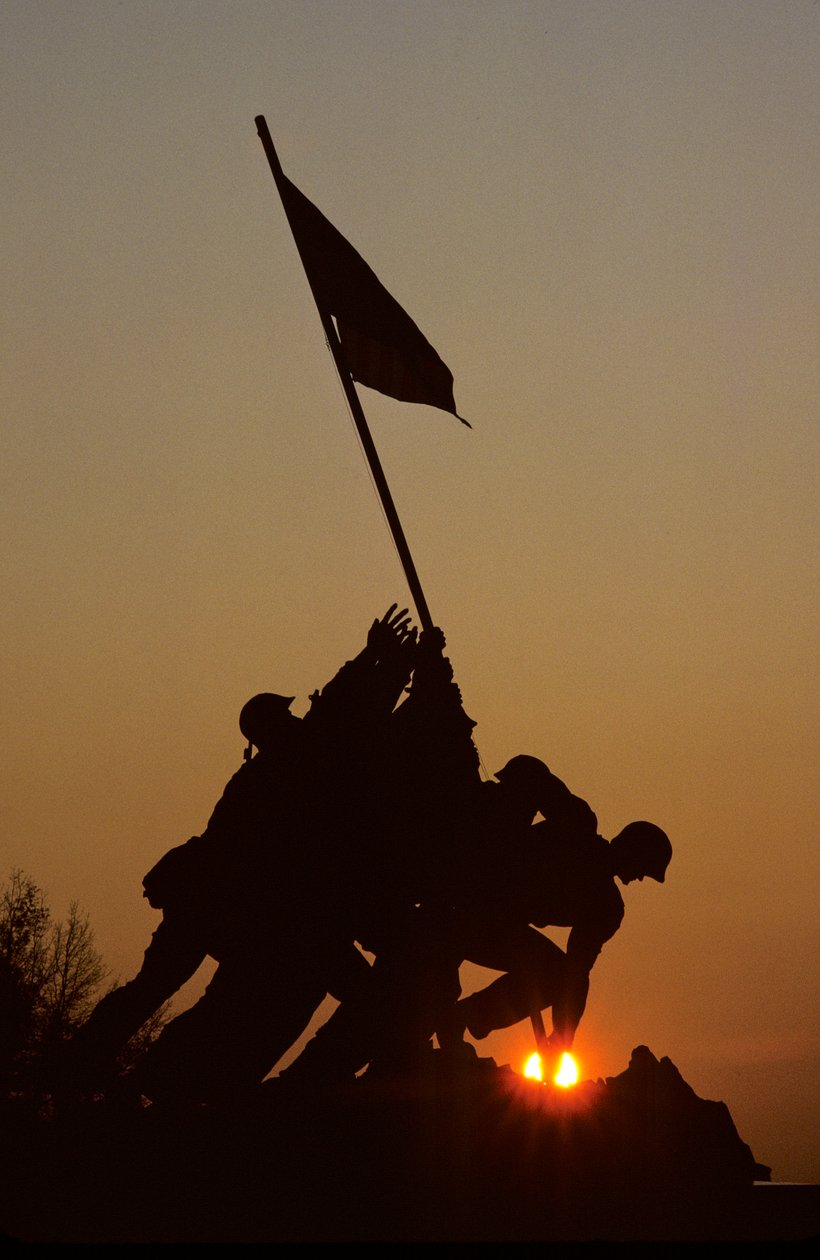 Iwo Jima; Washington; DC, 2006 (foto) de Kenneth Garrett