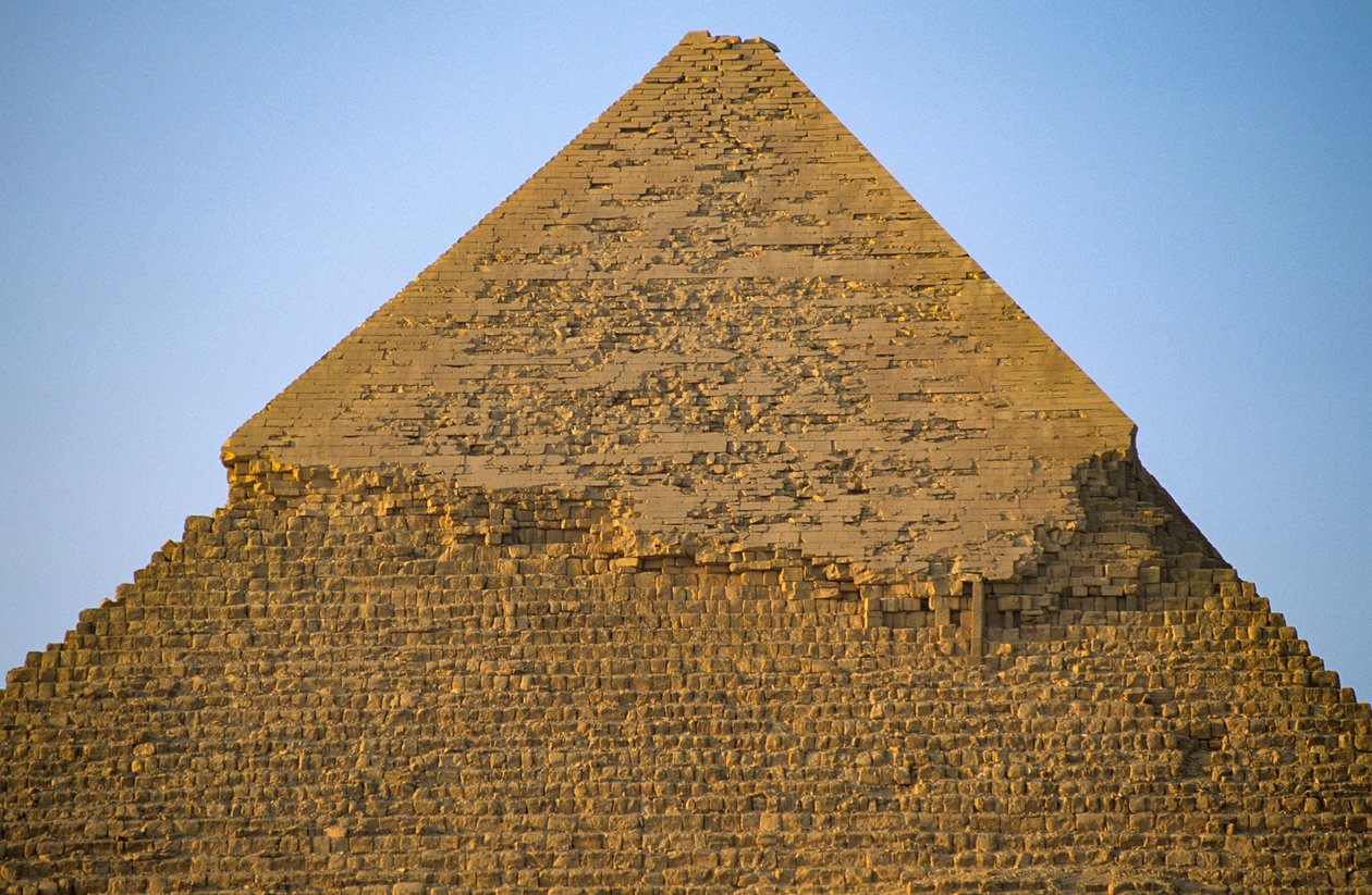 Pirâmide de Khafre, Antigo Reino do Egipto; Planalto de Gizé; Gizé; Egipto de Kenneth Garrett
