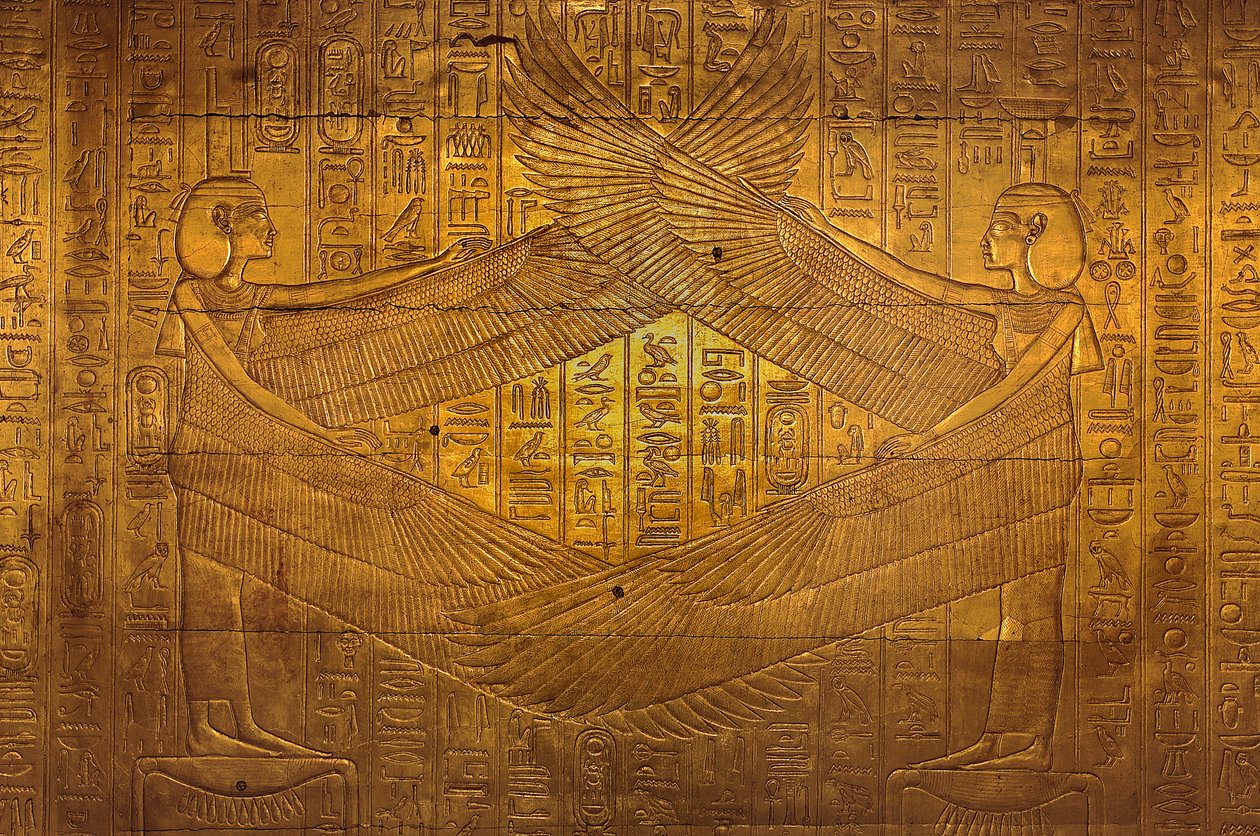Rei Tutankhamun; Egipto; Novo Reino; Tutankhamun; Vale dos Reis; Tut; Túmulo; Sh..., 2004 (foto) de Kenneth Garrett