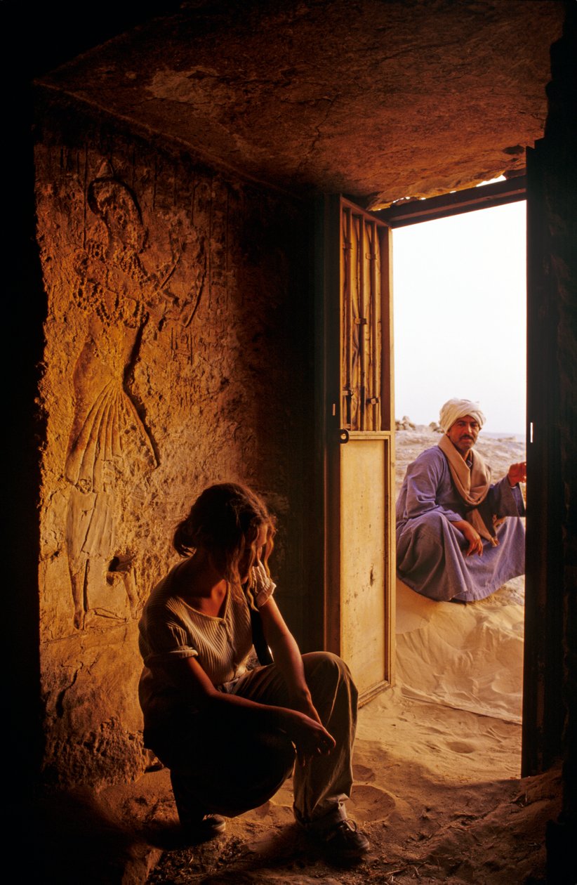 Túmulos do Norte, Túmulos reais em Amarna, Egipto de Kenneth Garrett