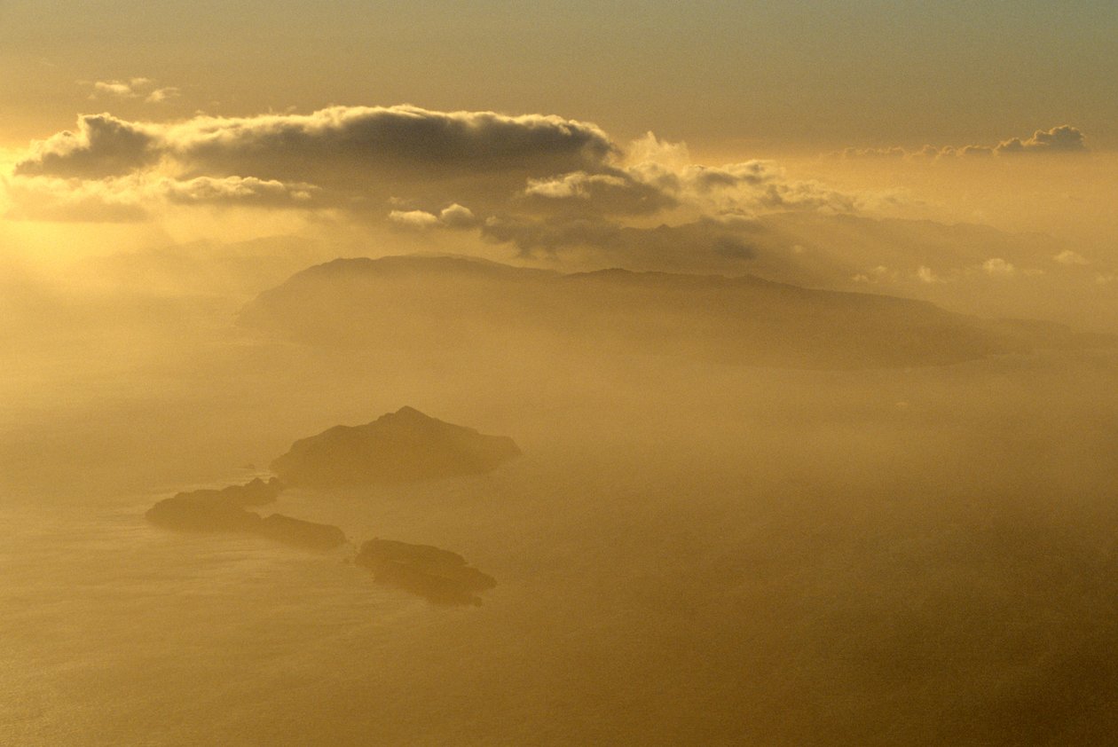 Povoamento das Américas, Ilhas do Canal, Califórnia, 2004 (foto) de Kenneth Garrett