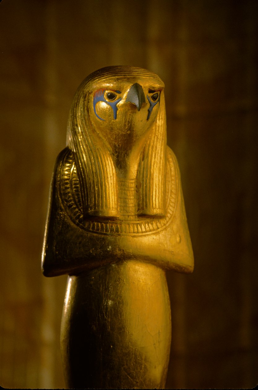 Estátua de Hórus, o Velho, Herwer, KV 62, 2009 (foto) de Kenneth Garrett