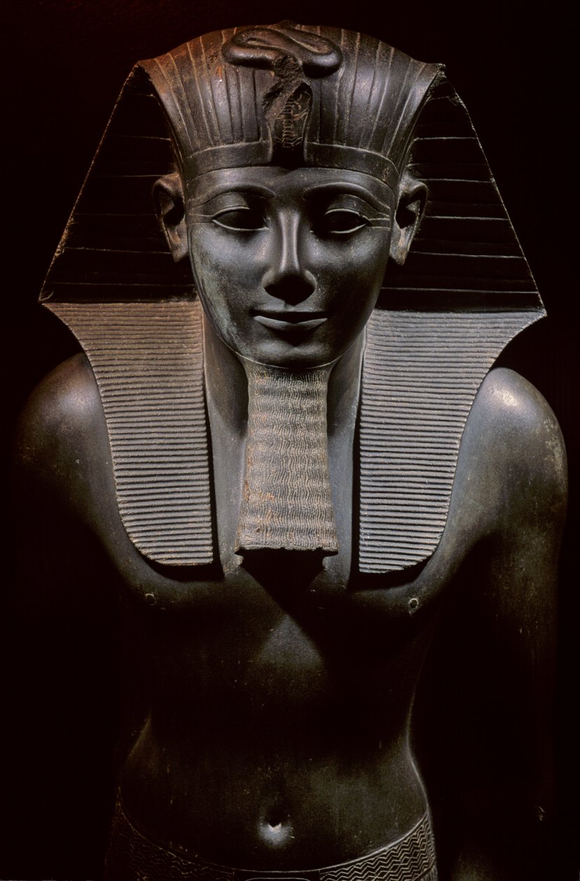 Tutmosis III, Tutmés III, Tutmés III, estátua, Museu de Luxor, Egipto, Novo Reino de Kenneth Garrett