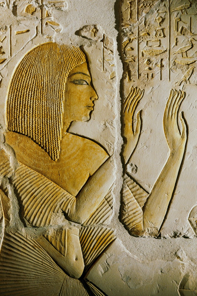 Túmulo de Maia; Egipto; Arqueologia; Novo Reino; Saqqara, período Amarna, arte, 2002 (foto) de Kenneth Garrett