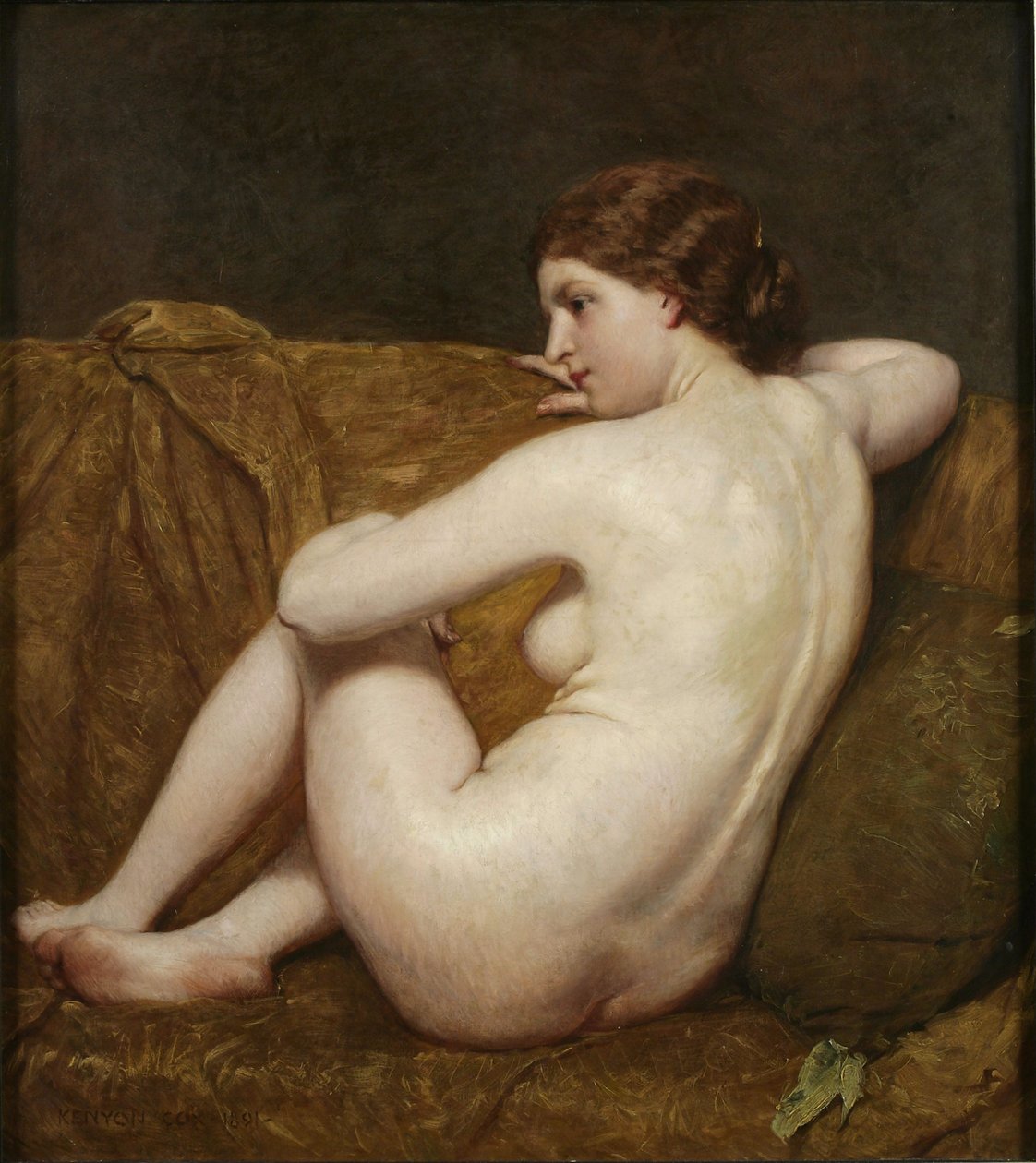 Uma loira de Kenyon Cox