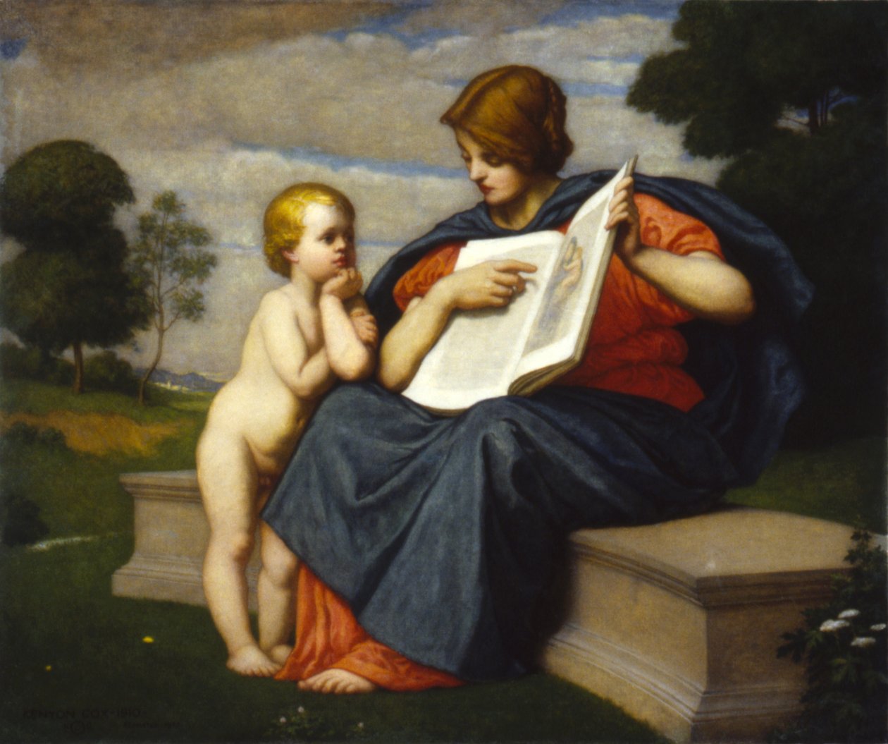 Livro de imagens de Kenyon Cox