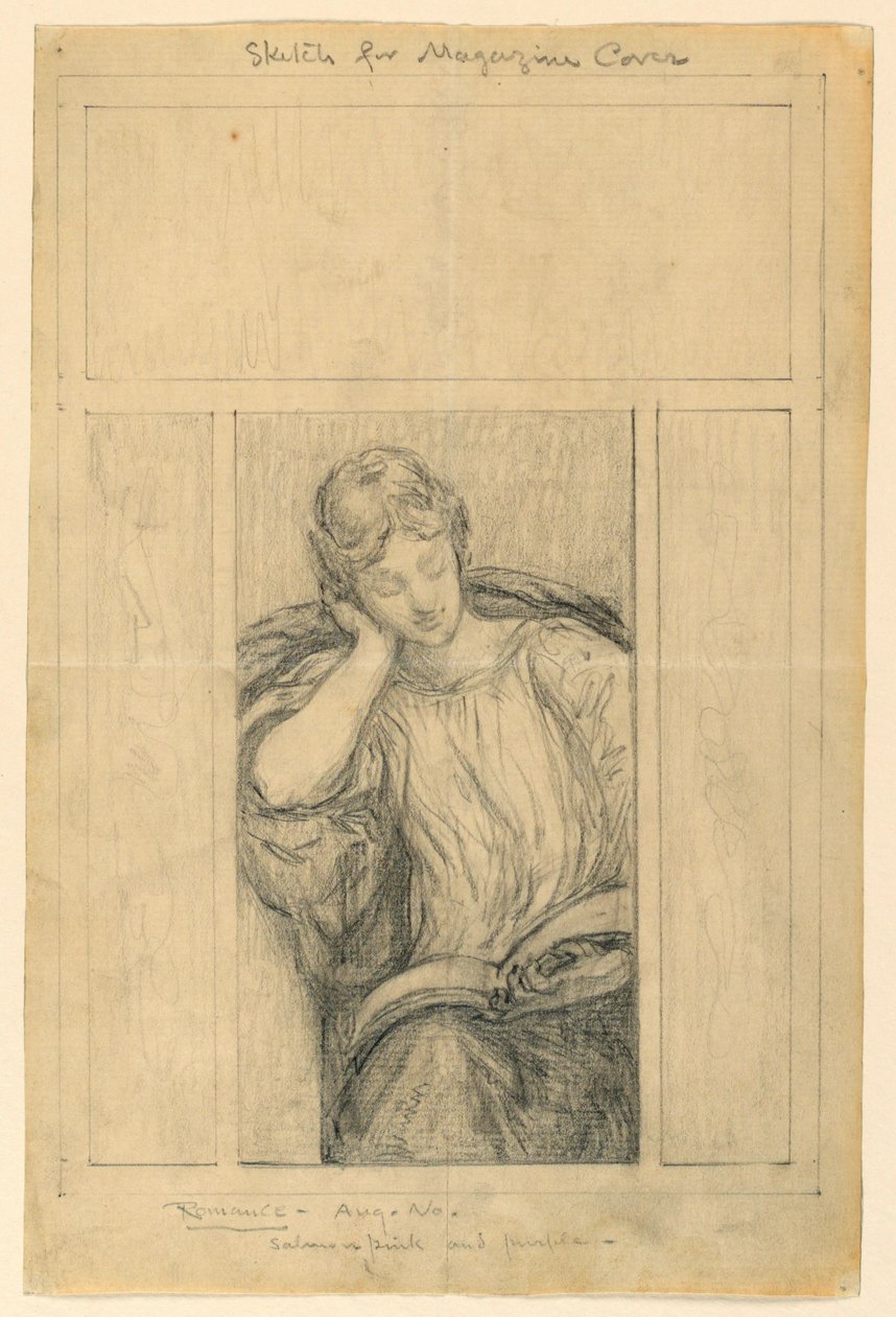 Design para capa de revista de Kenyon Cox