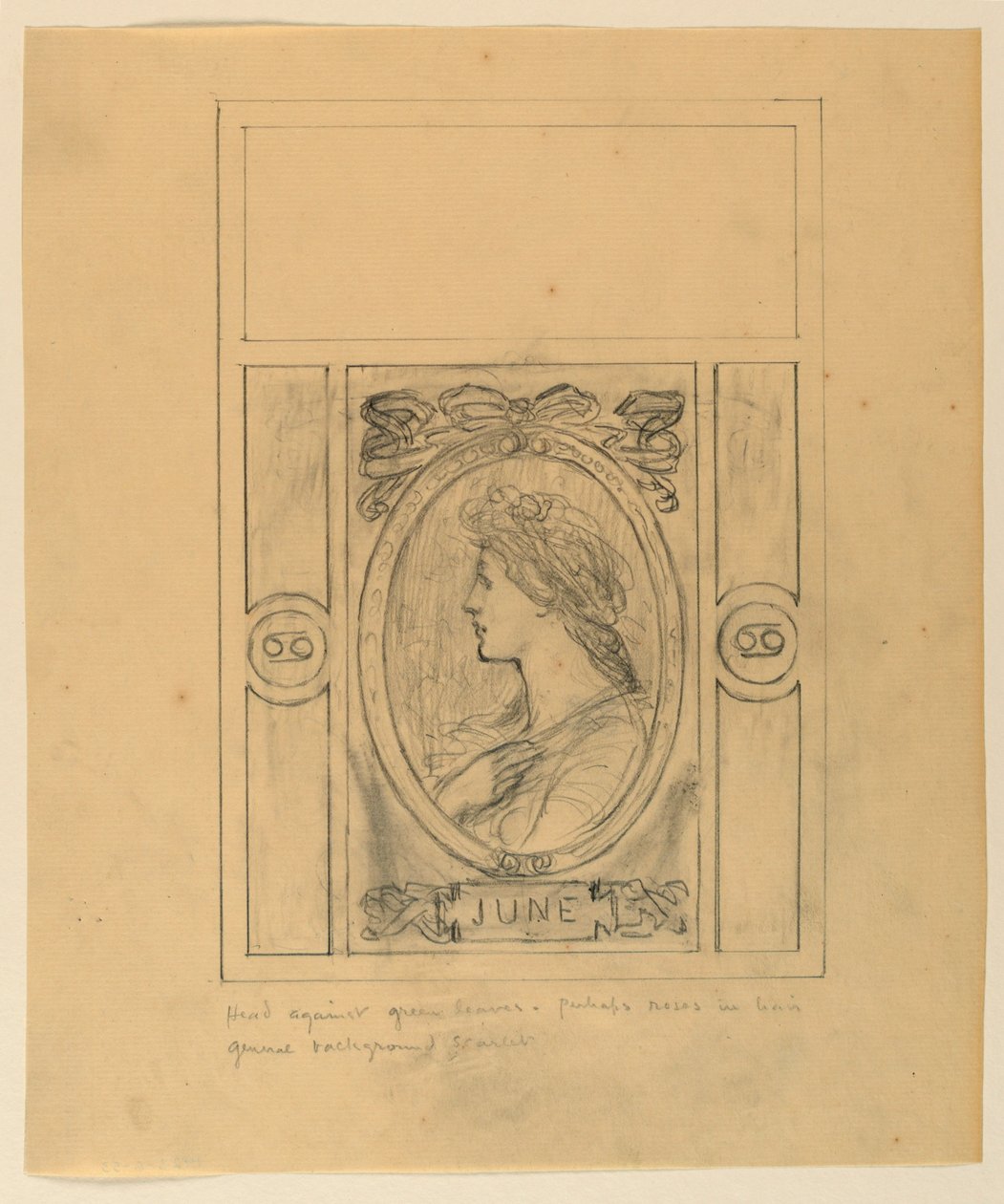 Design para capa de revista de Kenyon Cox