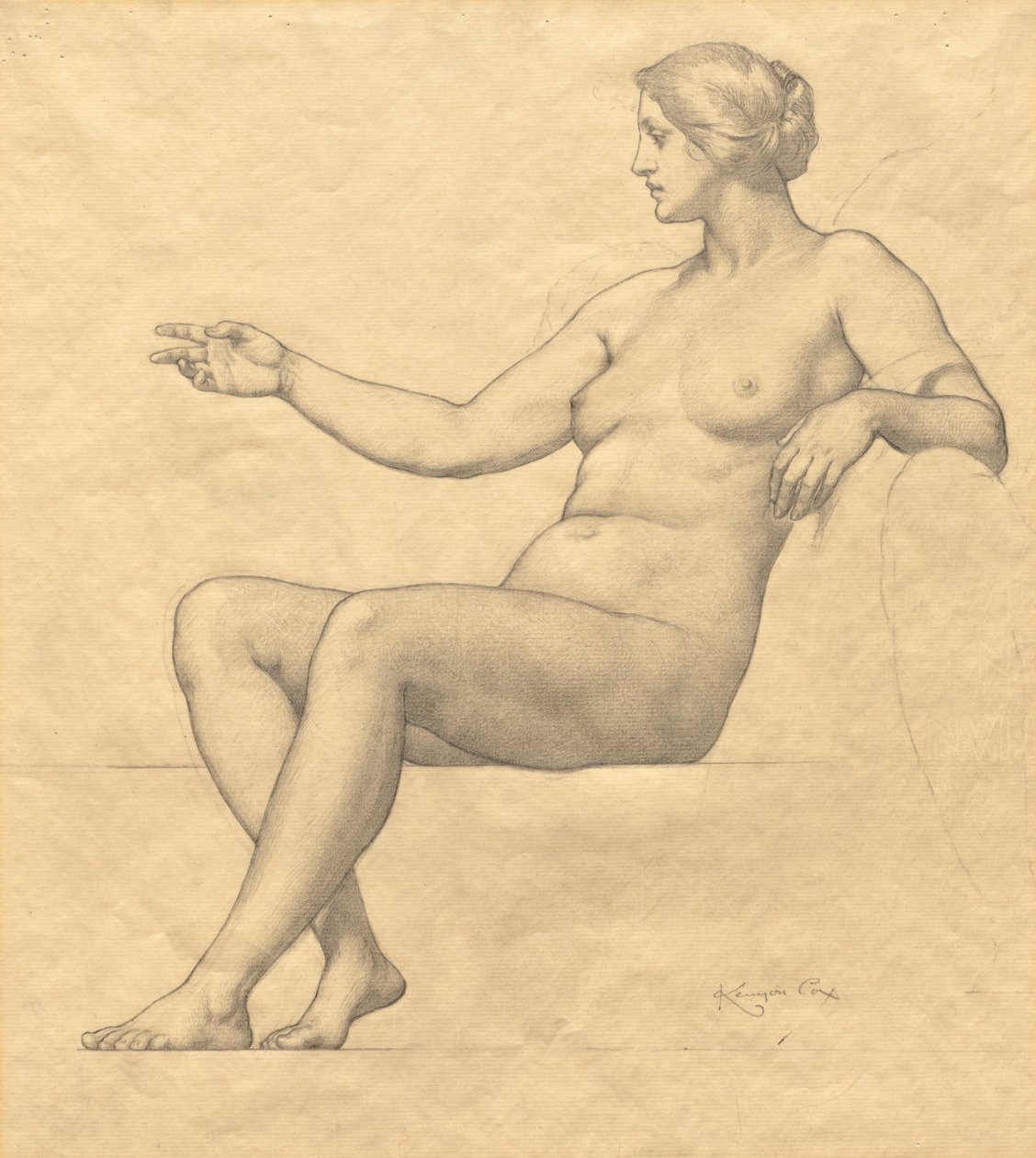 Retrato falado de Kenyon Cox
