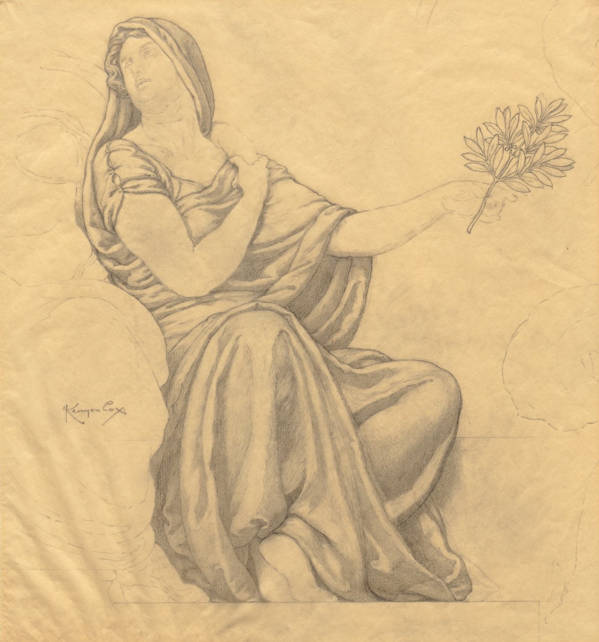 Retrato falado de Kenyon Cox